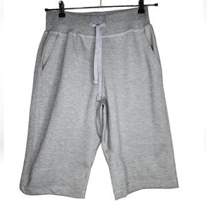 S&F Loungewear Sweat Shorts in Heather Gray Size M